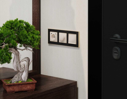 Лицевая панель AMBRELLA VOLT ALFA AP3105