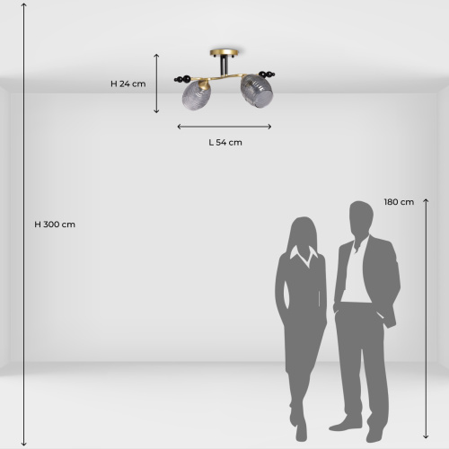 Люстра потолочная De City Клэр 463012402 фото 8