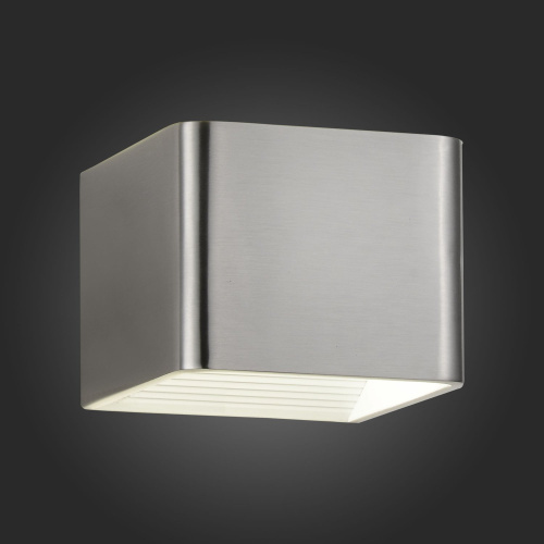 SL592.071.01 Светильник настенный ST-Luce Матовый Никель,Белый/Матовый Никель,Белый LED 1*6W 4000K Настенные светильники фото 3