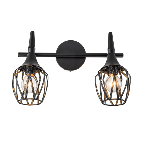 Настенно-потолочный свет Escada 1120/2A E14*40W Black фото 3