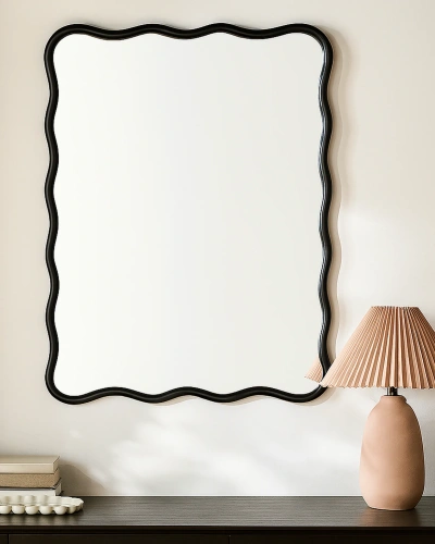 Зеркало в чёрной раме "Стаггер" Зеркало в чёрной раме "Стаггер"