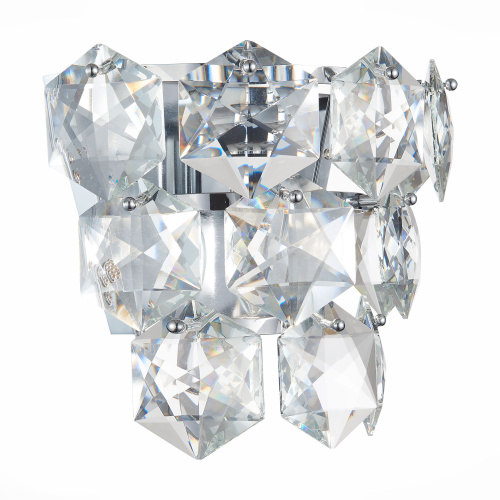 SL1631.101.01 Бра ST-Luce Хром/Прозрачный E14 1*40W VITERBO фото 2