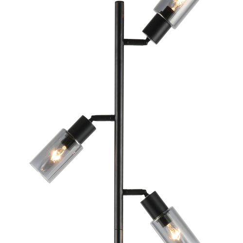 Напольный светильник Escada 10172/T E14*40W Black/Chrome фото 3