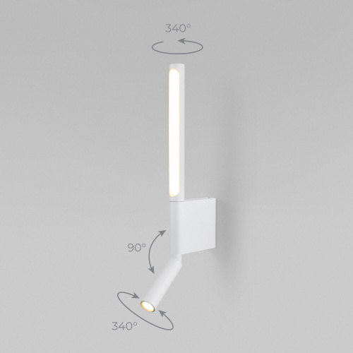 Настенный светодиодный светильник Sarca LED 40111/LED белый фото 3