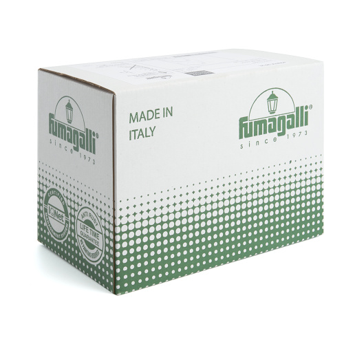 Светильник архитектурный, Fumagalli 1A4.000.000.AXU1K, 3,5W 230V GU10 черный фото 6
