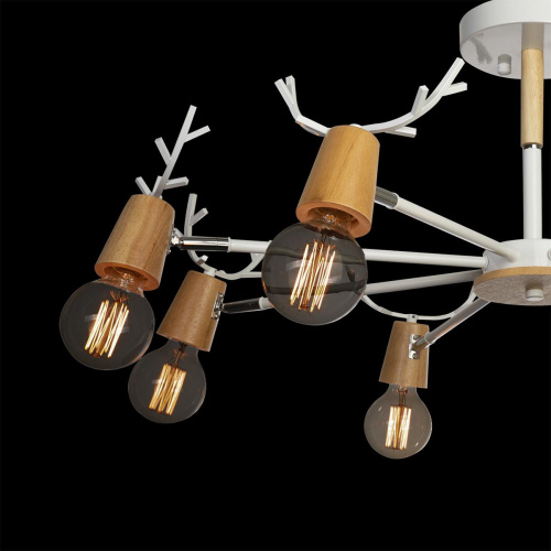 10024/8 White Люстра на штанге LOFT IT Sven фото 5 10024/8 White Люстра на штанге LOFT IT Sven фото 5