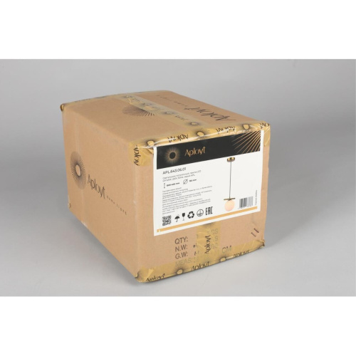 Светильник подвесной APL.643.06.01 фото 2 Светильник подвесной APL.643.06.01 фото 2