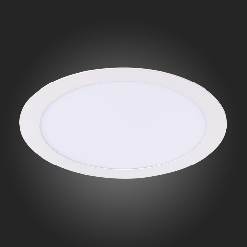 ST209.548.18 Св-к встр. Белый LED 1*18W 4000K 1 350Lm Ra80 110° IP20 D225xH8 90-265V Встраиваемые светильники фото 2