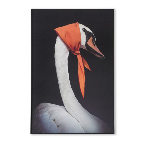 Декоративная картина FP Hermes Swan 80-120 Декоративная картина FP Hermes Swan 80-120