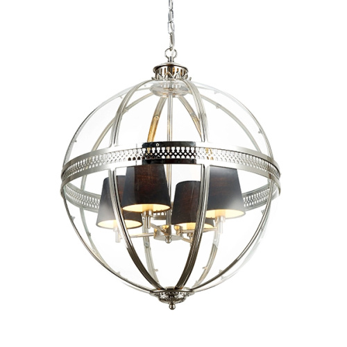 Люстра Residential 4L nickel Люстра Residential 4L nickel