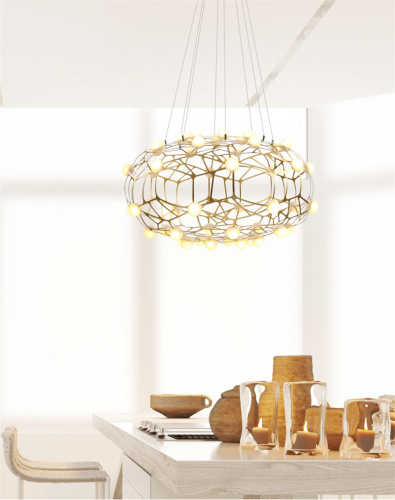 Люстра MP8900S gold фото 3