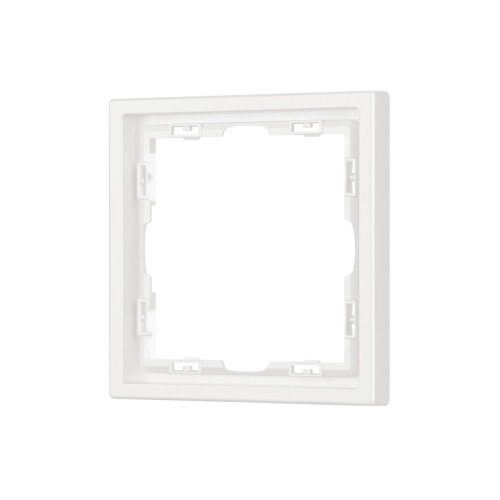 Рамка пластиковая Arlight FRM-NOBE-SFPL-1-WH 054211