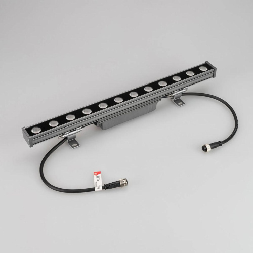 Линейный светодиодный прожектор Arlight AR-LINE-500-12W Day4000 (GR, 15x60 deg, 230V) 041725 фото 3