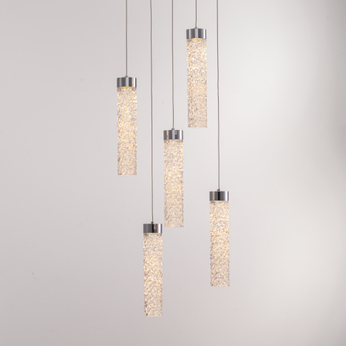 Подвесной светильник MD24030028-5A chrome/clear фото 2