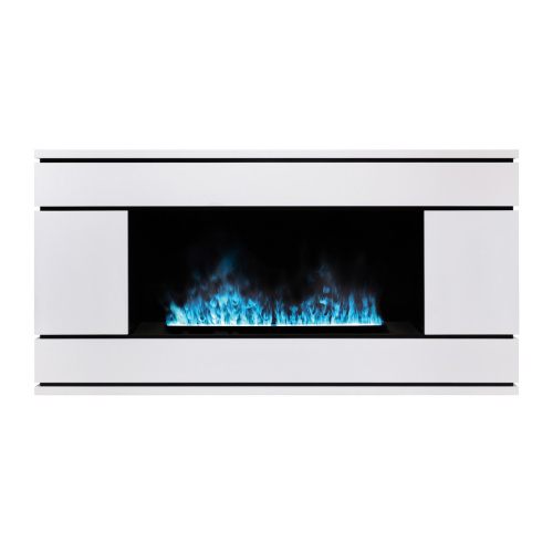 Каминокомплект VEGA/ВЕГА Белый матовый с очагом Электроочаг CASSETTE/КАССЕТА LED 1000 фото 3