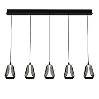 Подвесной светильник MD24001011-5B black/smoky