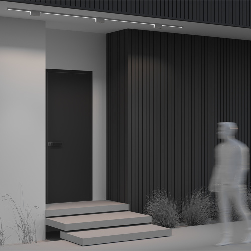 Уличный трековый светильник Outdoor O-TR01-2-S-10WW3K фото 6