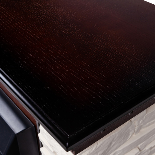 Каминокомплект ELFORD/РАЛЬФ Античный дуб с очагом Электроочаг KENDAL/КЕНДАЛ 24 фото 3