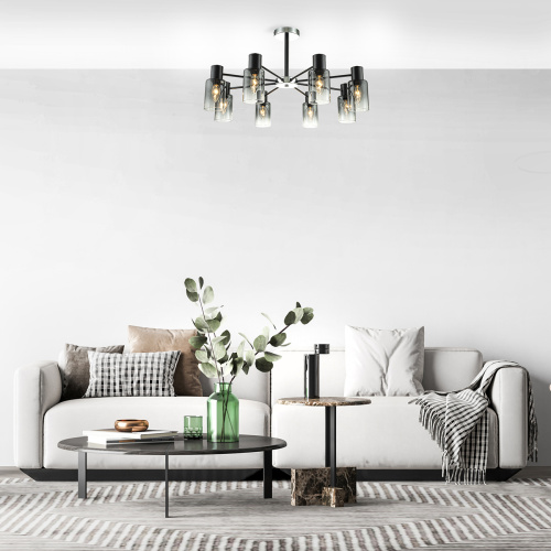 Светильник на штанге Escada 2120/8P E14*40W Black фото 5