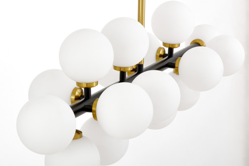 Подвесной светильник Lumina Deco Marsiada LDP 6033-16 BK+MD фото 3