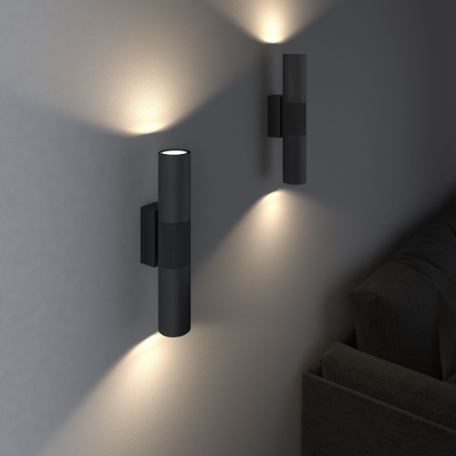 Светильник настенный светодиодный Steel 40119/LED черный фото 2