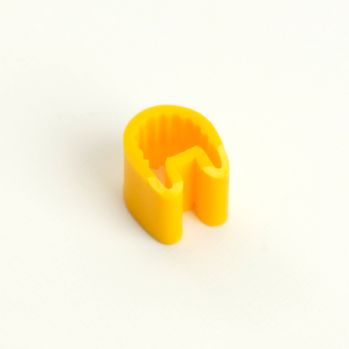 Набор кабель-маркеров "L,N,PE" STEKKER для провода сеч. до 4мм2, желтый CBMR25-S2 (DIY упак 6 отрез по30 шт) фото 2