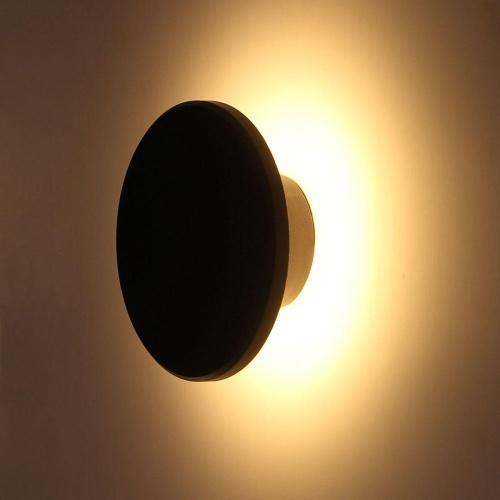 Уличный настенный светодиодный светильник Arte Lamp Nimbo A3409AL-1BK фото 5