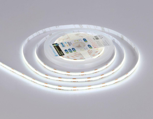 Светодиодная лента Ambrella Light 10W/m 320LED/m COB холодный белый 5M GS4653 фото 9