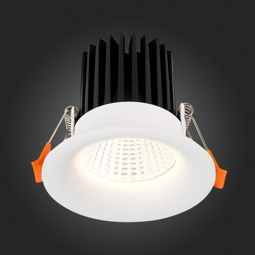 ST703.548.10 Св-к встр. Белый LED 1*10W 4000K 900Lm Ra>90 38° IP20 D85xH75 170-240V Встраиваемые светильники фото 5