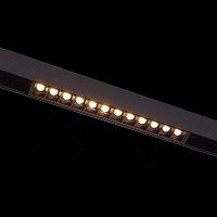 ST361.446.12 Магнитный трековый светильник Черный LED 1*12W 4000K 1 009Lm Ra>90 36° IP20 L222xW22xH4 SKYLINE 48