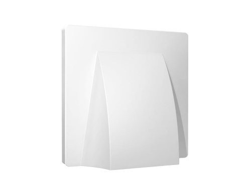 Лицевая панель ALFA (Белый матовый) для вывода кабеля QUANT AP1358