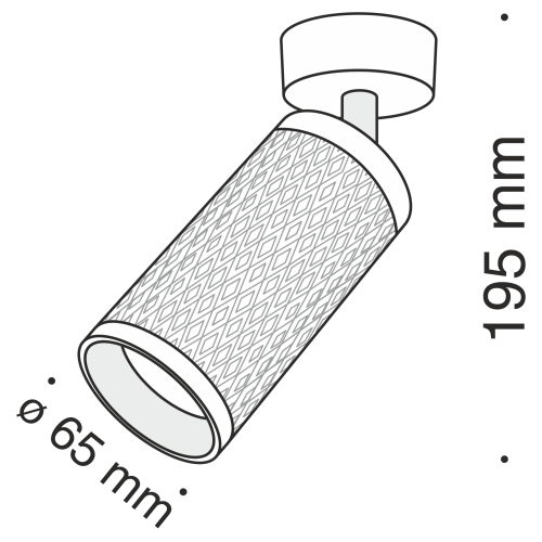 Потолочный светильник Technical C034CL-01G фото 14