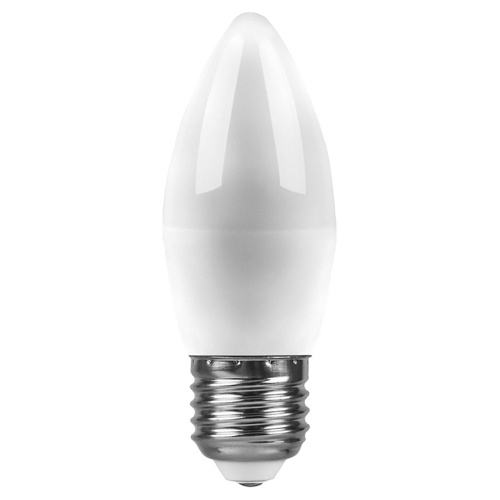 Лампа светодиодная Feron LB-570 Свеча E27 9W 175-265V 2700K фото 2