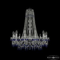 Люстра хрустальная 1410/12/240/h-74 Ni V3001 Bohemia Ivele Crystal (Богемия Ивеле Кристалл)