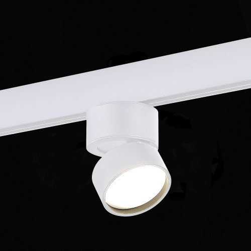 ST809.546.09 Магнитный трековый светильник Белый LED 1*9W 4000K 700Lm Ra>90 120° IP20 D85xH126 48V SKYLINE 48
