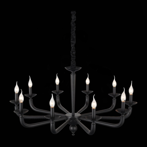 SL1114.403.10 Люстра подвесная ST-Luce Черный E14 10*40W FORTEZA фото 9