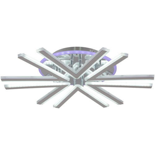 Потолочная светодиодная люстра Reluce 09824-3.3-06C CR (RGB) фото 10