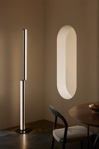 Торшер Modula Twisted light grey/plisse фото 6