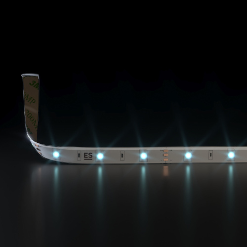 Светодиодная лента 12 В 7,2 Вт/м 30 Led/м 5050 IP65, холодный белый 6500К, 5 м Лента светодиодная 12V 7,2W 30Led 5050 IP65 холодный белый, 5м фото 2