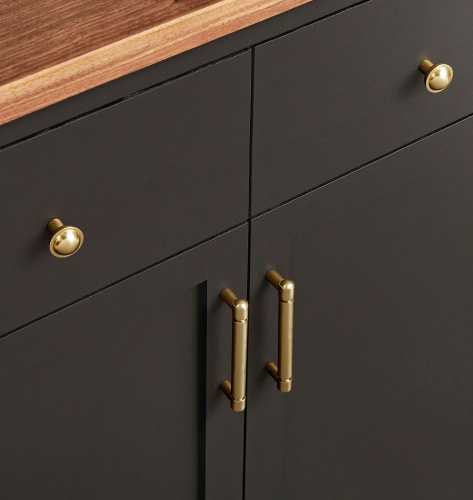 Ручка-скоба Greenwich L.15.2 cm Aged Brass фото 2