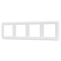 Рамка пластиковая FRM-VERSA-PL-4-WH Arlight 045187