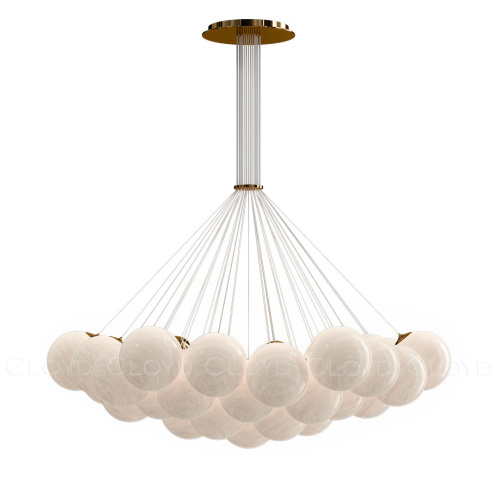 Люстра Cloyd LONATI C37 / Ø91 см - золото (арт.10423)