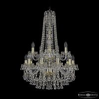 Люстра хрустальная 1409/10+5/195/h-83/2d G