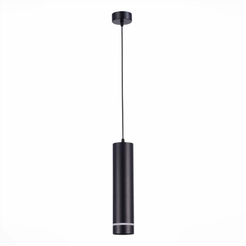 ST115.433.12 Светильник подвесной Черный LED 1*12W 3000K 936Lm Ra>90 120° IP20 D80xH300 165-265V Подвесные светильники фото 3