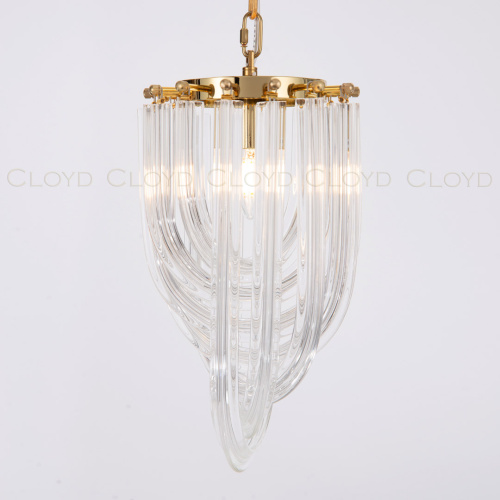 Подвесной светильник Cloyd MEBIUS-A P1 / Ø20 см - золото (арт.10923)