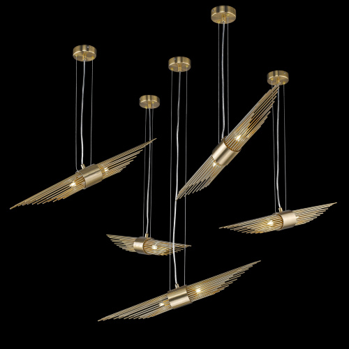 Подвесной светильник P68069-2 chrome фото 2