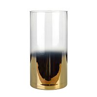 Ваза Half clear/gold L