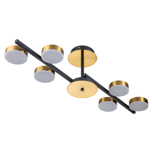 Светильник на штанге Escada 10266/6 LED*95W Black/Brass фото 2