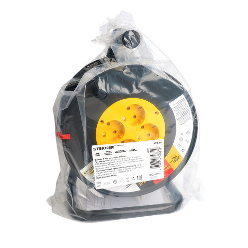 Катушка без провода 4-местная со шторками STD40 фото 7