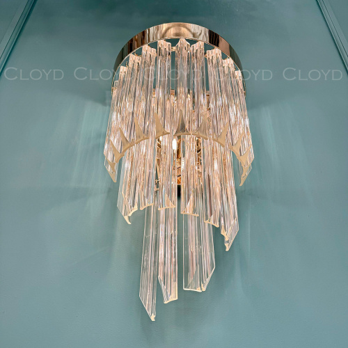 Бра Cloyd EVOLUTE-C W3 / выс. 52 см - золото (арт.20418) фото 5